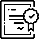Icono de certificado